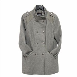Vince Camuto Military Style Wool Coat